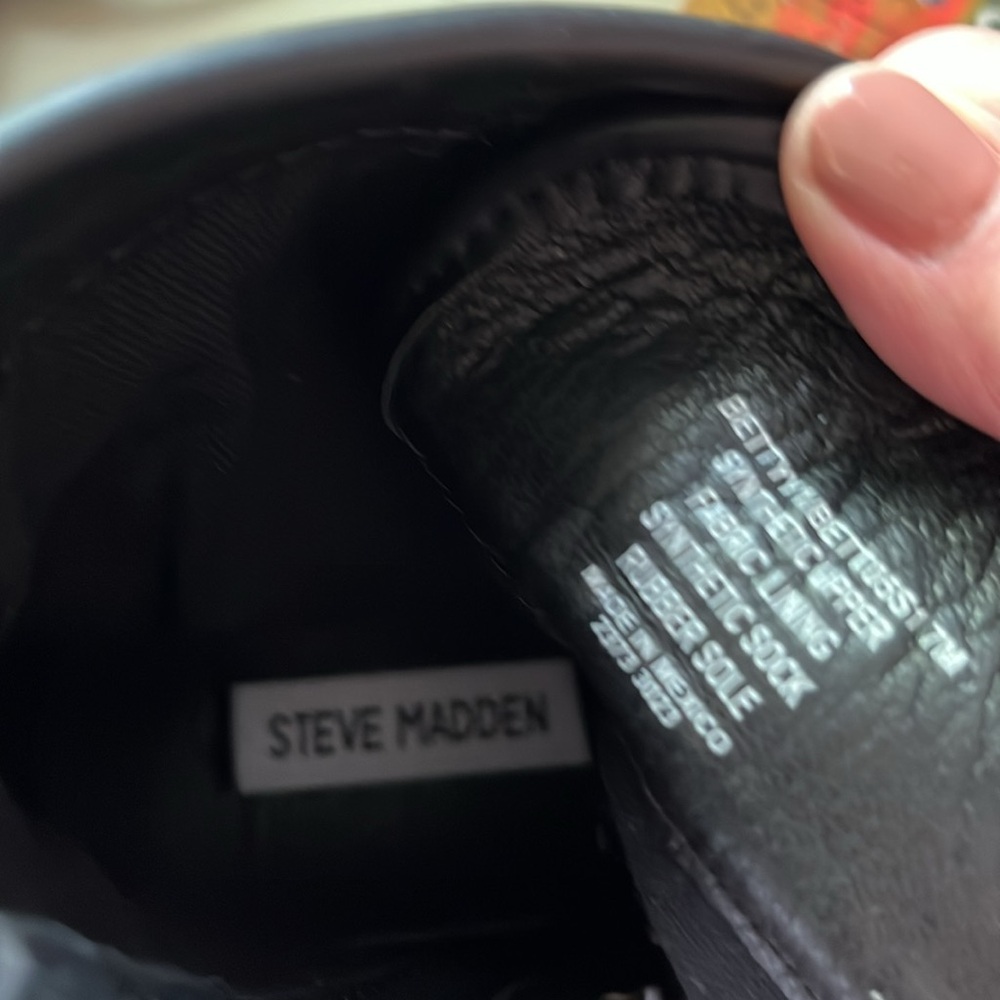 COPY - Steve Madden Bettyy 1 boot NWOT never worn - Picture 4 of 5
